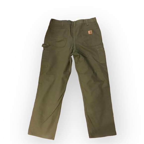 NWOT Carhartt Work Pants Dungaree Fit / Color Moss B11-MOS  / Size 36x32 - Picture 2 of 6